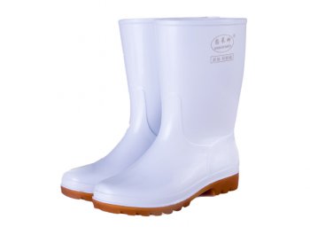 固莱科8001l白色靴食品防化靴